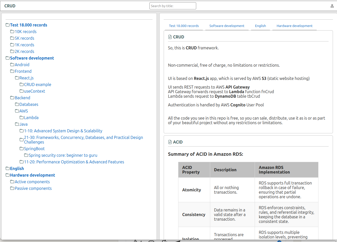 Notepad screenshot